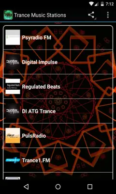 Trance Music Stations Free android App screenshot 3